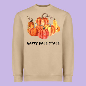 Happy Fall Y All Heavyweight Sweatshirt Designed By Bettercallsaul