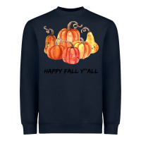 Navy Happy Fall Y all Heavyweight Sweatshirt - Bettercallsaul