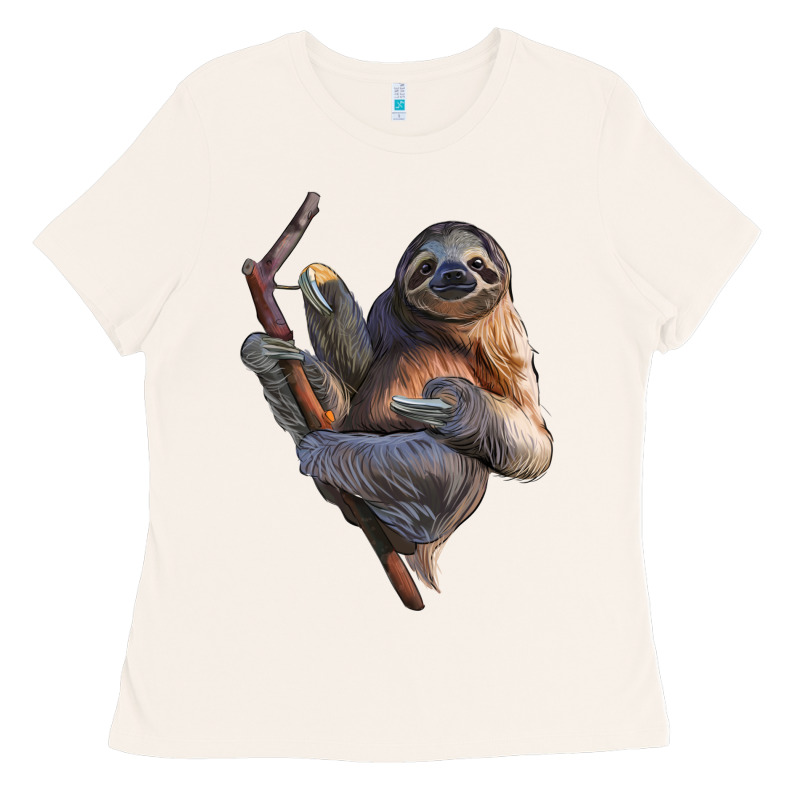 Sloth Ladies Tee by LillyAllenDesigns | Teevron