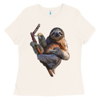Bone Sloth Ladies Tee - LillyAllenDesigns