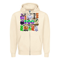 Sandshell boo halloween Zipper Hoodie - CowGirlArtShop