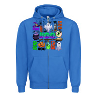 True Royal boo halloween Zipper Hoodie - CowGirlArtShop