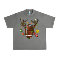 Tornado American Football Horn Christmas Urban Heavy Tee - BundleAndBundleShop