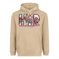 Mushroom Easter Day Hop bunny Heavyweight Hoodie - OliviaCreatesArt