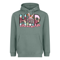 Sage Easter Day Hop bunny Heavyweight Hoodie - OliviaCreatesArt