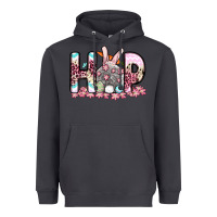 Smoke Easter Day Hop bunny Heavyweight Hoodie - OliviaCreatesArt