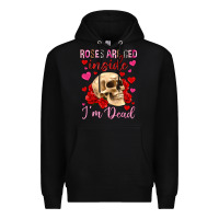 Black roses are red inside i m dead Premium Hoodie - OliviaCreatesArt
