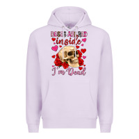 Lilac roses are red inside i m dead Premium Hoodie - OliviaCreatesArt