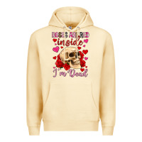 Pina Colada roses are red inside i m dead Premium Hoodie - OliviaCreatesArt