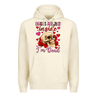 Sandshell roses are red inside i m dead Premium Hoodie - OliviaCreatesArt
