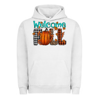 Pigment Lunar Rock Welcome Fall Urban Hoodie - CowhideDigitalArt