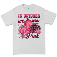 Dove Grey In october we wear pink Premium Tee - NancyCooperArtShop