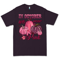 Plum In october we wear pink Premium Tee - NancyCooperArtShop
