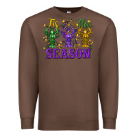 Chestnut Tis the season crawfish Mardi Gras Premium Sweatshirt - FaDigitalArtStudio
