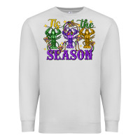 Dove Grey Tis the season crawfish Mardi Gras Premium Sweatshirt - FaDigitalArtStudio