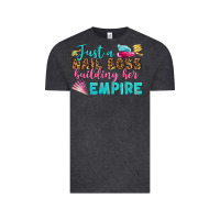 Vintage Black just a nail boss building her empire bbs Vintage Tee - BundleAndBundleShop