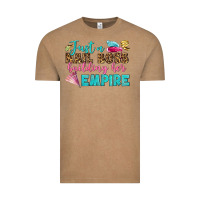 Vintage Coffee just a nail boss building her empire bbs Vintage Tee - BundleAndBundleShop