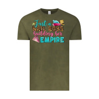 Vintage Olive just a nail boss building her empire bbs Vintage Tee - BundleAndBundleShop