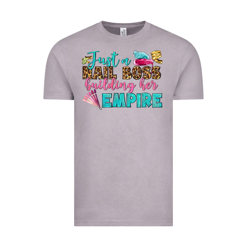 Just A Nail Boss Building Her Empire Bbs Vintage Tee by BundleAndBundleShop | Teevron