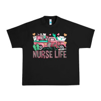 Black Nurse Life Truck Urban Heavy Tee - BundleAndBundleShop