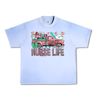 Grape Ice Nurse Life Truck Urban Heavy Tee - BundleAndBundleShop