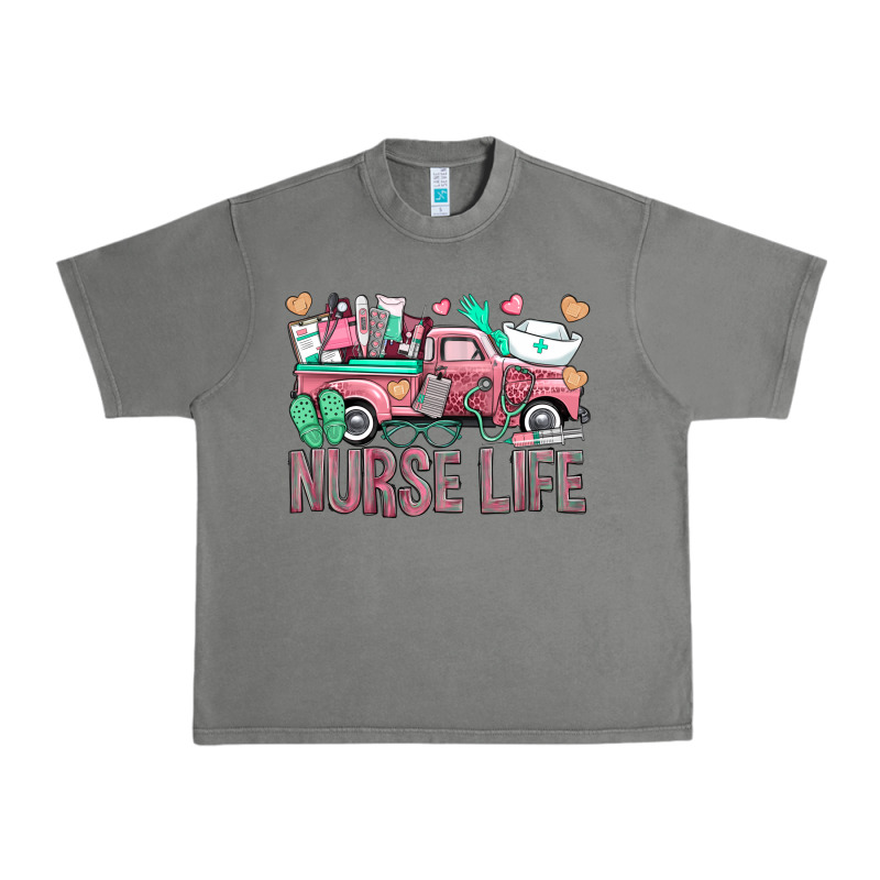 Nurse Life Truck Urban Heavy Tee by BundleAndBundleShop | Teevron