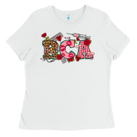 White valentines day rca Ladies Tee - NancyCooperArtShop