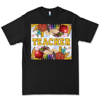 Black Teacher Equipment Premium Tee - LillyAllenDesigns