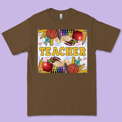 Teacher Equipment Premium Tee Designed By Lillyallendesigns