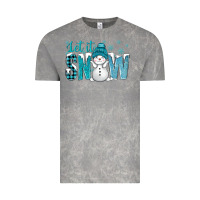 Cloud Rock let it snow with cute snowman bbs Vintage Tee - BundleAndBundleShop
