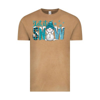 Vintage Camel let it snow with cute snowman bbs Vintage Tee - BundleAndBundleShop