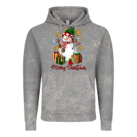Cloud Rock Snowman Merry Christmas Vintage Hoodie - NancyCooperArtShop