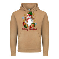 Vintage Camel Snowman Merry Christmas Vintage Hoodie - NancyCooperArtShop