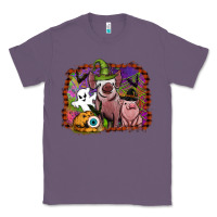 Lavender halloween pigs Classic Tee - SublimationCraftShop