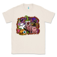Natural halloween pigs Classic Tee - SublimationCraftShop
