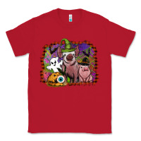 Red halloween pigs Classic Tee - SublimationCraftShop