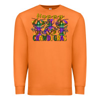 Carrot Happy crawdi Gras Mardi Gras crawfish Premium Sweatshirt - FaDigitalArtStudio