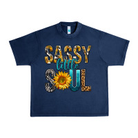 Navy Sassy Little Soul Urban Heavy Tee - BundleAndBundleShop