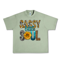 Oil Green Sassy Little Soul Urban Heavy Tee - BundleAndBundleShop