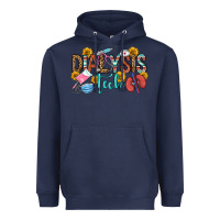 Navy dialysis tech Heavyweight Hoodie - OliviaCreatesArt