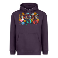 Plum dialysis tech Heavyweight Hoodie - OliviaCreatesArt