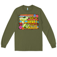 Army Green life is short make it salty Long Sleeve Tee - Jasminsmagicworld