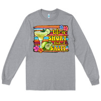 Heather Grey life is short make it salty Long Sleeve Tee - Jasminsmagicworld