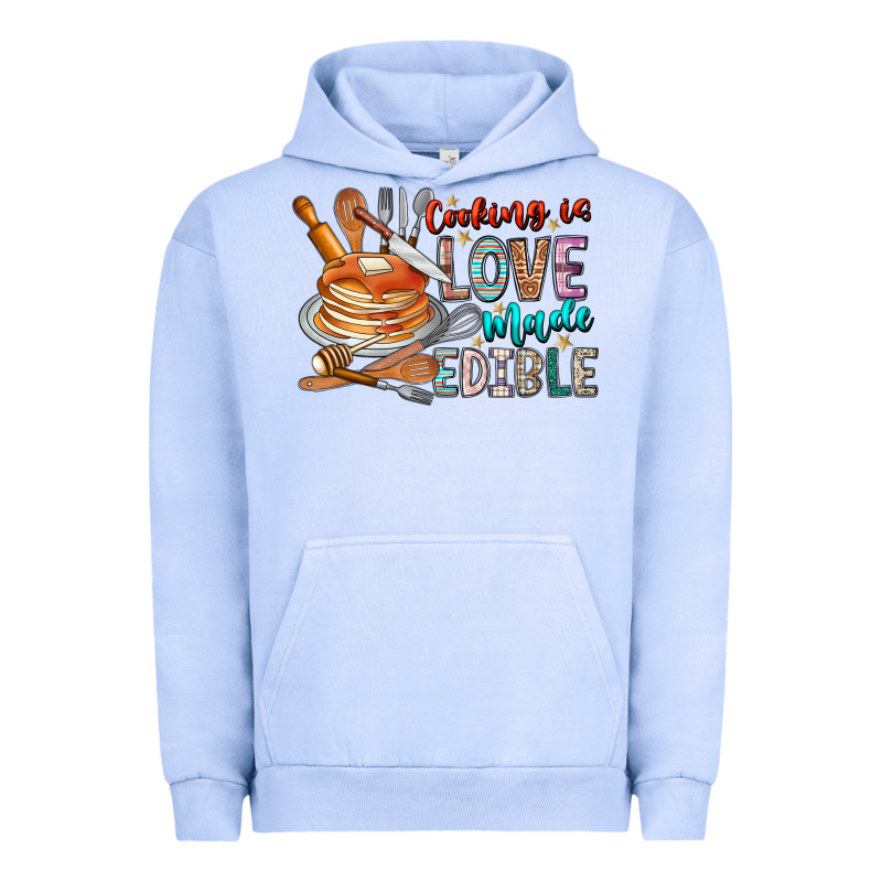 Cooking Is Love Made Edible Urban Hoodie by CowhideDigitalArt | Teevron