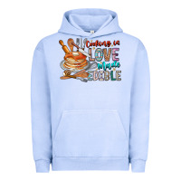 Pigment Grape Ice cooking is love made edible Urban Hoodie - CowhideDigitalArt