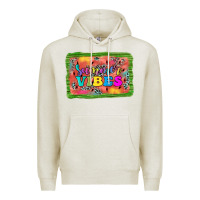 Oatmeal Heather summer vibes watermelon Premium Hoodie - JahusDesignShop