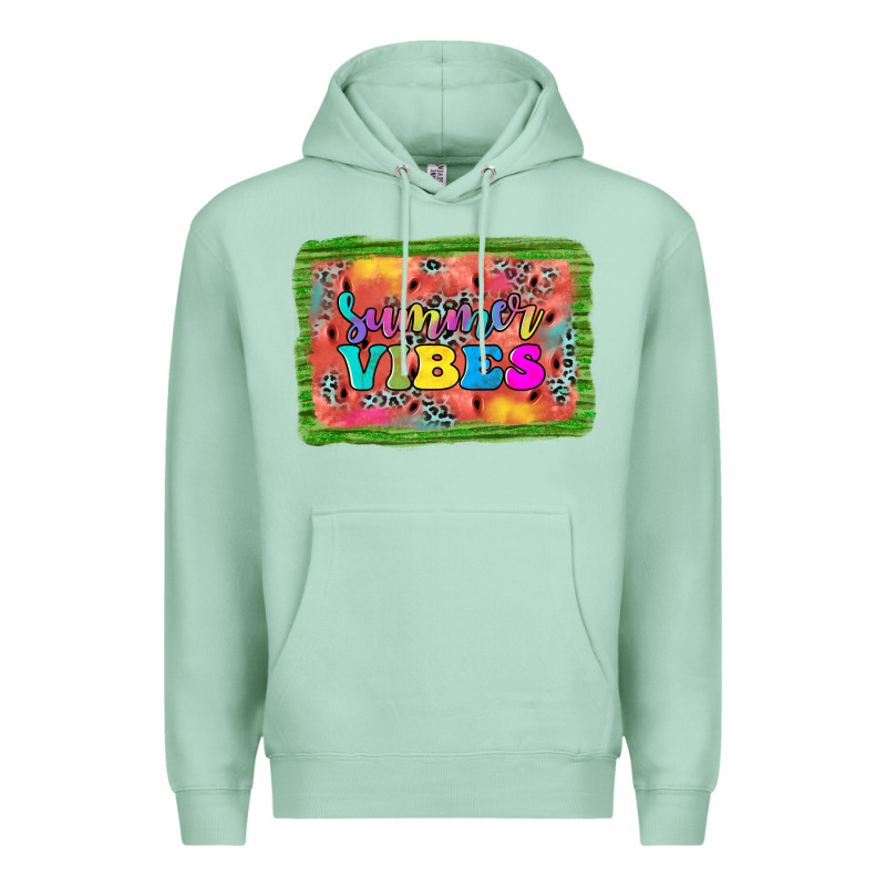 Summer Vibes Watermelon Premium Hoodie by JahusDesignShop | Teevron