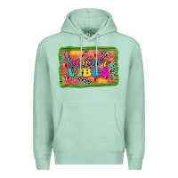 Seafoam summer vibes watermelon Premium Hoodie - JahusDesignShop