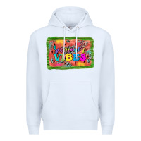 White summer vibes watermelon Premium Hoodie - JahusDesignShop