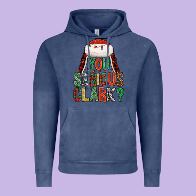 You Serious Clark Vintage Hoodie Designed By Nancycooperartshop